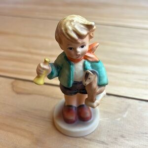 Vintage HUMMEL Boy With Horse FIGURINE, 1972-1979 TMK-5